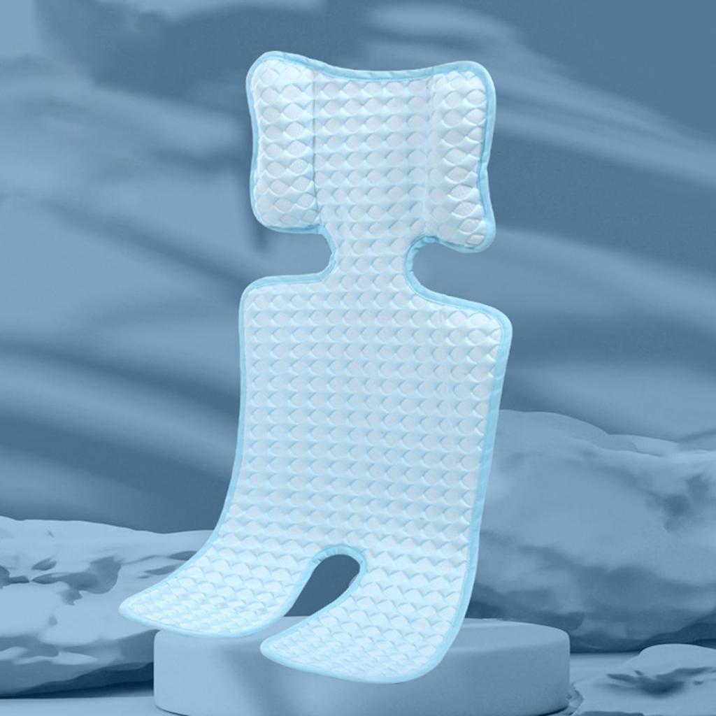 Podkładka chłodząca do wózka dziecięcego Poduszka do wózka dziecięcego Letnia Oddychająca Chłodna Wkładka Mata Wielorazowa Podkładka Zmywalna do Wózków Dziecięce Krzesełko