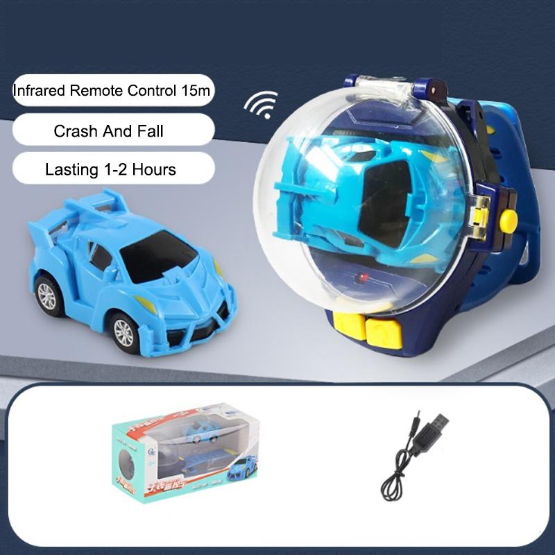 Watch 15m Childrens Infrared Remote Control Toy Car Birthday Gift Charging Usb