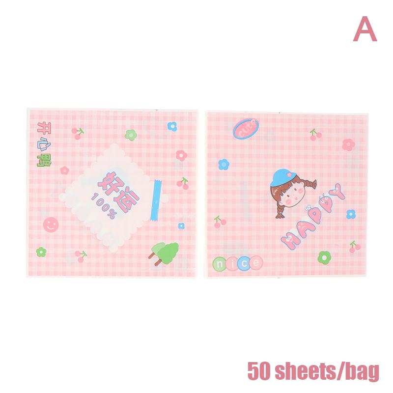 

50 шт. маслостойкая бумага пищевая упаковочная бумага для выпечки сэндвичей бургеров фри жареная еда упаковочная бумага тарелка коврик аксессуары