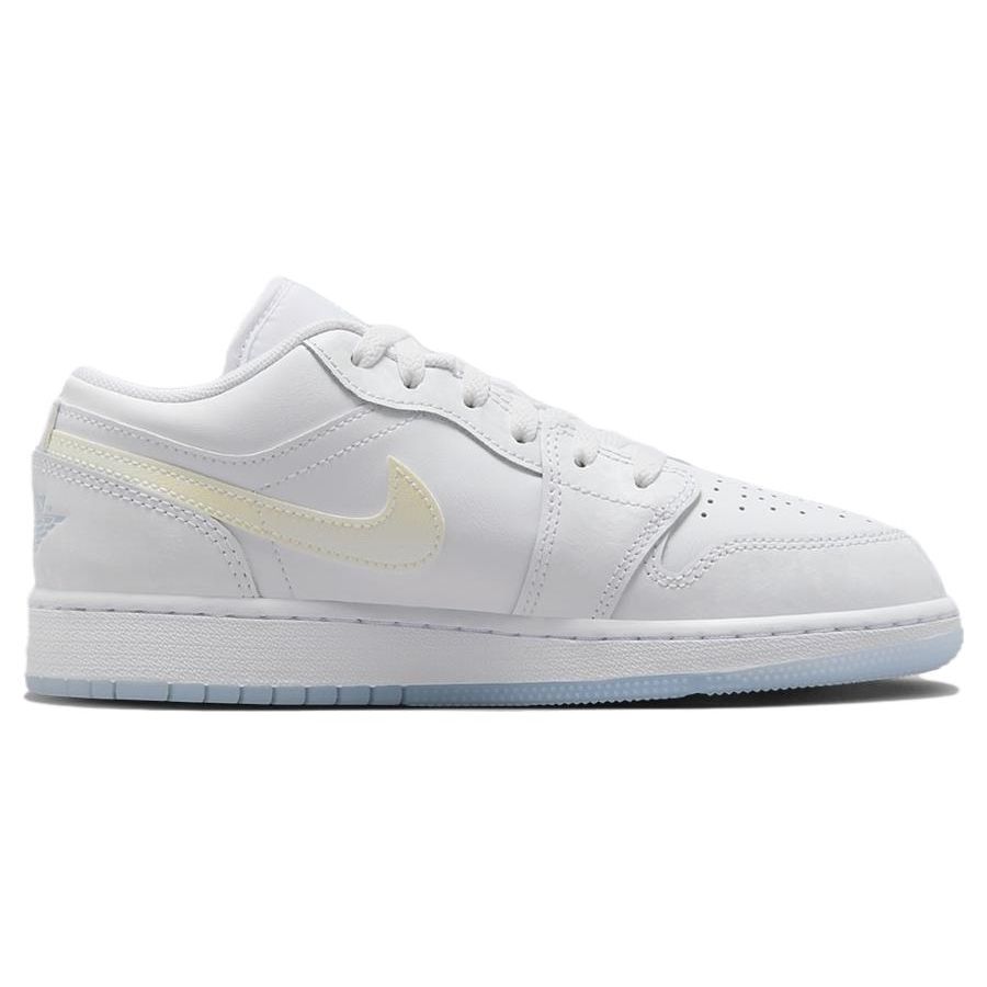 Air Jordan 1 Low SE Glitter Swoosh GS FQ9112-100
