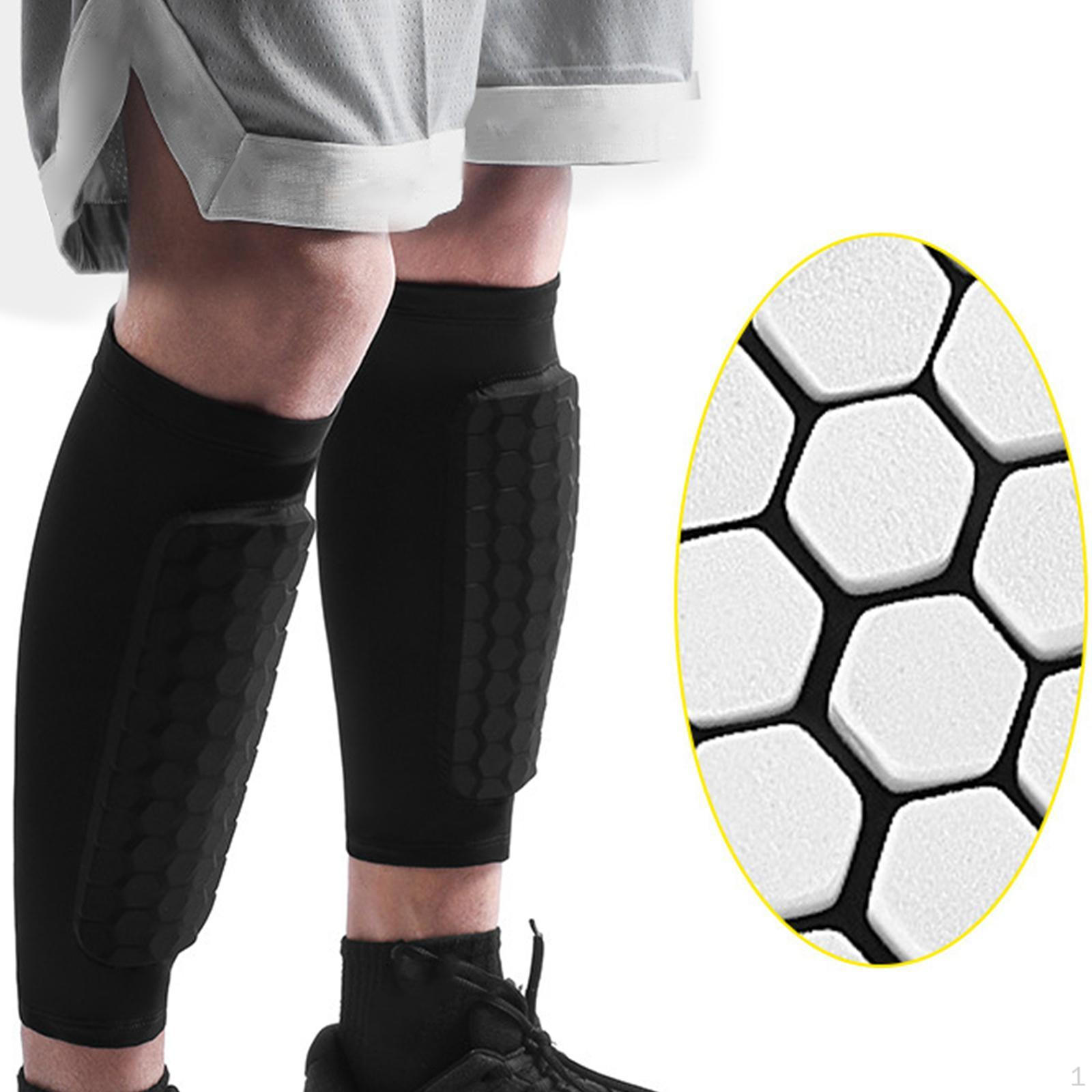 Дышащие щитки на голень для занятий баскетболом и велоспортом L