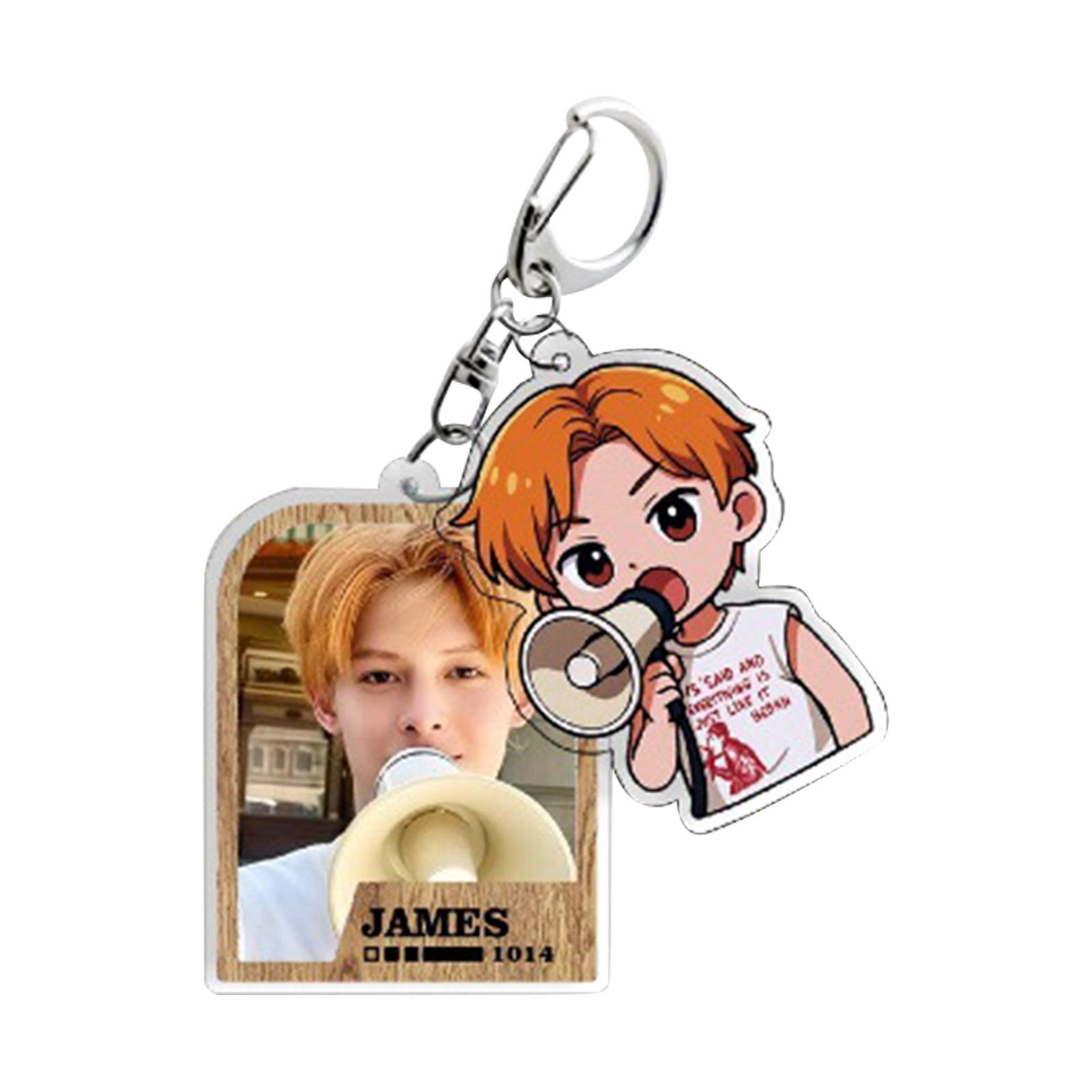 

Знаменитый брелок-звезда мужской группы, коллекционная подвеска, коллекционный предмет, подарок, подходящий для покупки звезды One Size