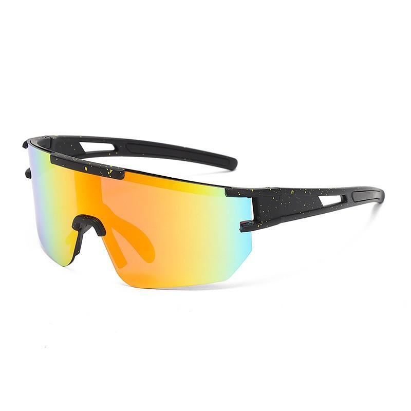 Futuristische Sport-Sonnenbrille aus einem Stück, UV400-Schutz & Augenschutz für Radfahren im Freien 1826