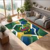 Rapid Wien FC Soccer Football Pattern Soft Area Rug Non Slip Indoor Floor Carpet Sports Decor Mat for Bedroom