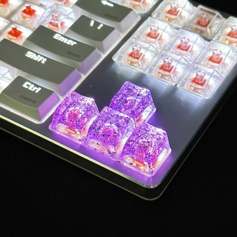 Quality Resin Crafted Keycaps,Enhances Durability &Touch Sensation OEM Keycap For MX Mechanical Keyboards Enthusiasts