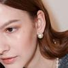August Harmony 925silver Pearl Earring / 2size
