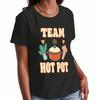 Te Calmas O Te Calmo Wounisex's Cotton T Shirt, Premium Cotton Graphic, Durable, Casual Fashion, Spoon And Laurel Wreath Print, Relax And Calm Style T