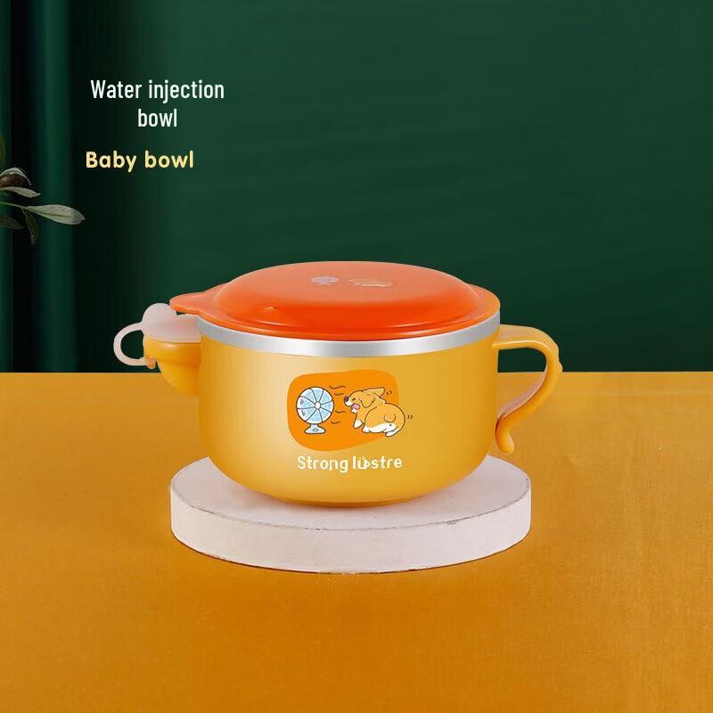 WuTuo Stainless Steel Insulated Baby Bowl