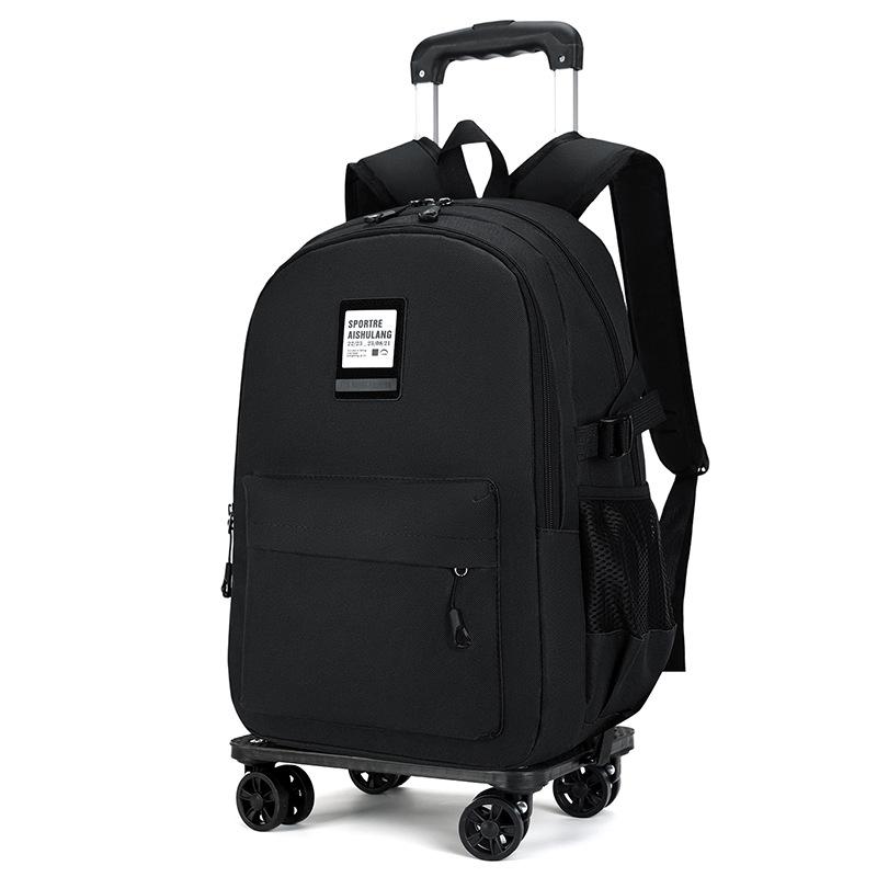 Wasserabweisender Trolley-Rucksack für die Klassen 3-6: Geräumig, mit Rollen, für Grundschüler