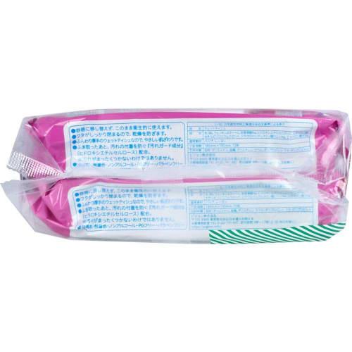 [Mihama Tsusho] Habinurse Flushable Baby Wipes, 72 Wipes x 2 Packs