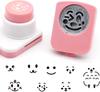 Seaweed Punching Knife Cartoon Face Rice Ball Mold DIY Sushi Stamp Manufacturer Lunch Box Decoration Tool