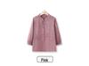 Summer 2025 Fashionable Chiffon Top for Middle-Aged and Elderly Women - Seven-Sleeve Design