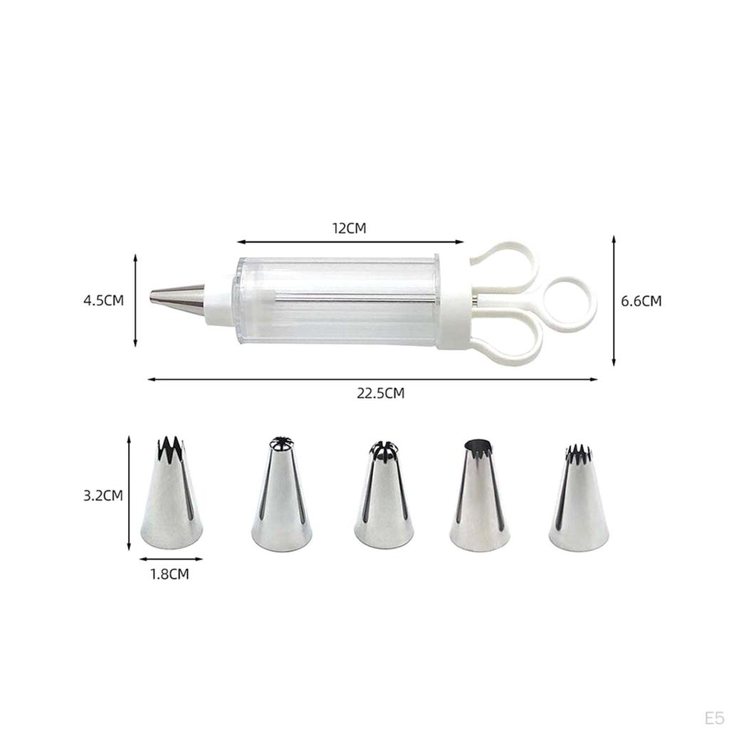 Cake Dessert Tool Decorating Injector Set Icing Decoration Cupcake Piping