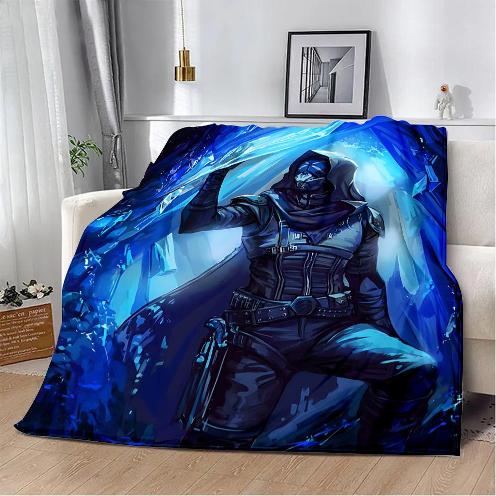 3D Game D-Destiny 2 Printed Blanket Picnic Blankets Warm Blanket Soft and Comfortable Blanket Home Travel Birthday Gift