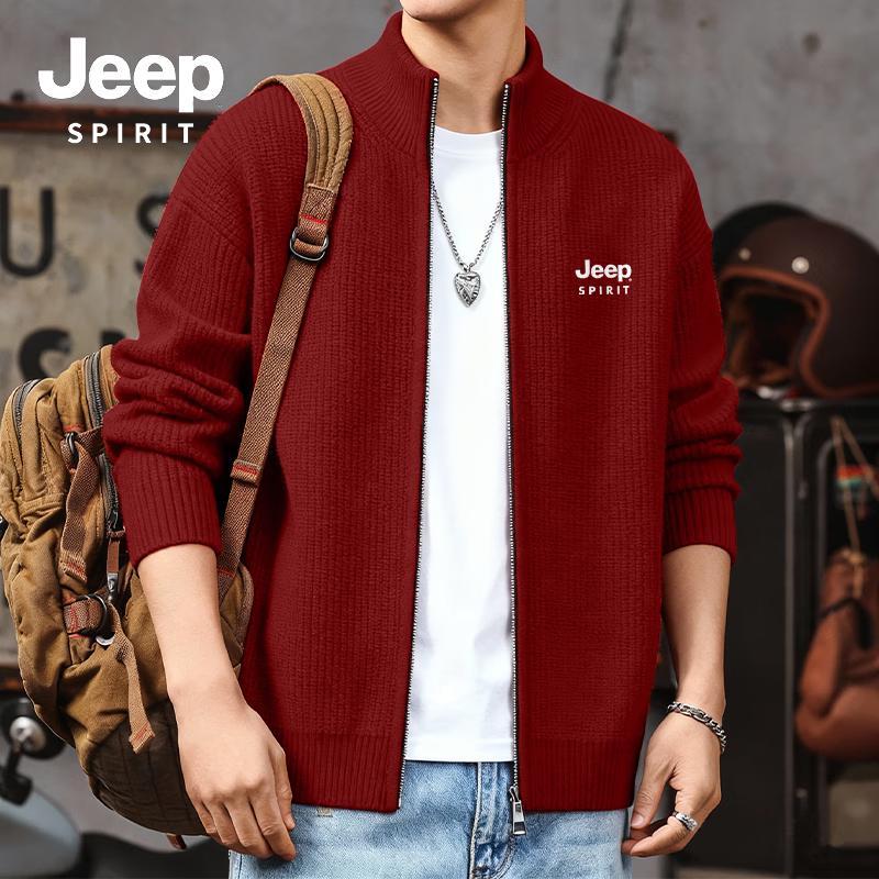 

Мужской зимний вязаный кардиган JEEP SPIRIT со стойкой 3XL