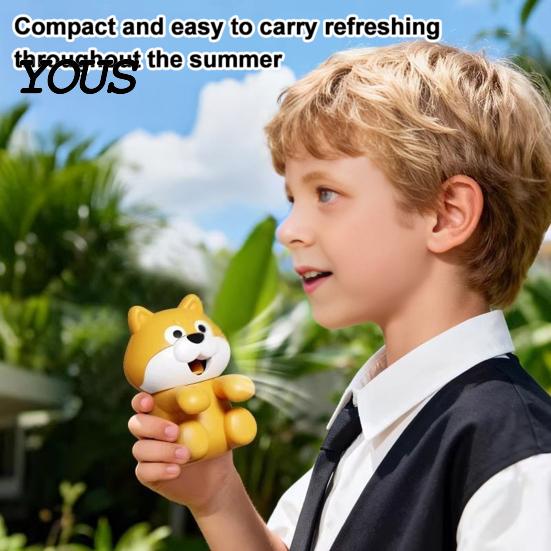 Mini Food Fan Clip-on Cooling for Cup & Bowl, Rechargeable Dog Fan, Clip-On Edge Hanging Cooler Hot Drinks Coffee Tea