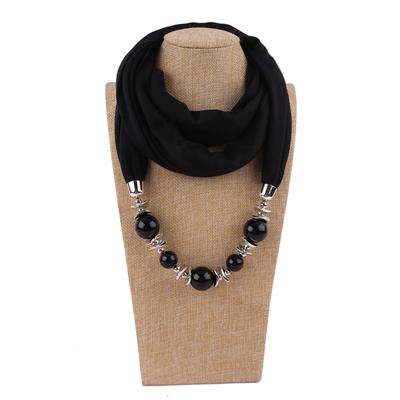 Gorgeous Beads, Circular Ring Scarf, Women's Scarf Accessories, Necklace, Ethnic  Scarf