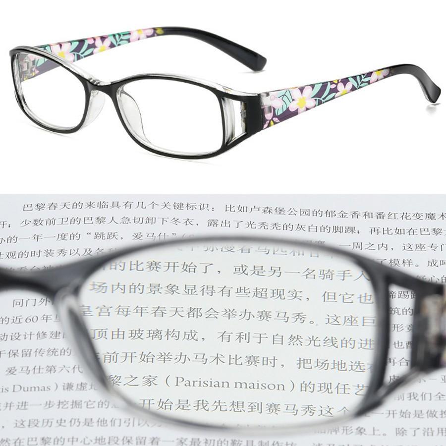 Fashion Reading Glasses Anti Blue Light Women Reader Work Flowers Eyeglass Comfortable Lady Spectacles Presbyopic Eyewear +1.0 1.5 2.0 2.5 3.0 3.5 4.0