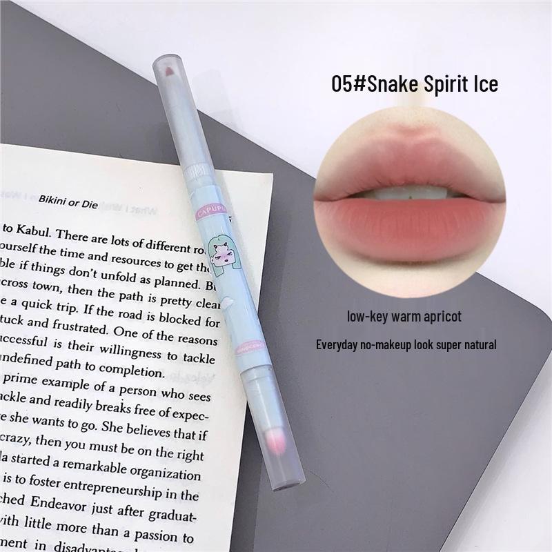 

CAPUPU Гуртожиток для дівчат Олівець для губ: Водостійка, Стійка, Стійка до розмазування, Автоматична помада, що обертається. 500mg