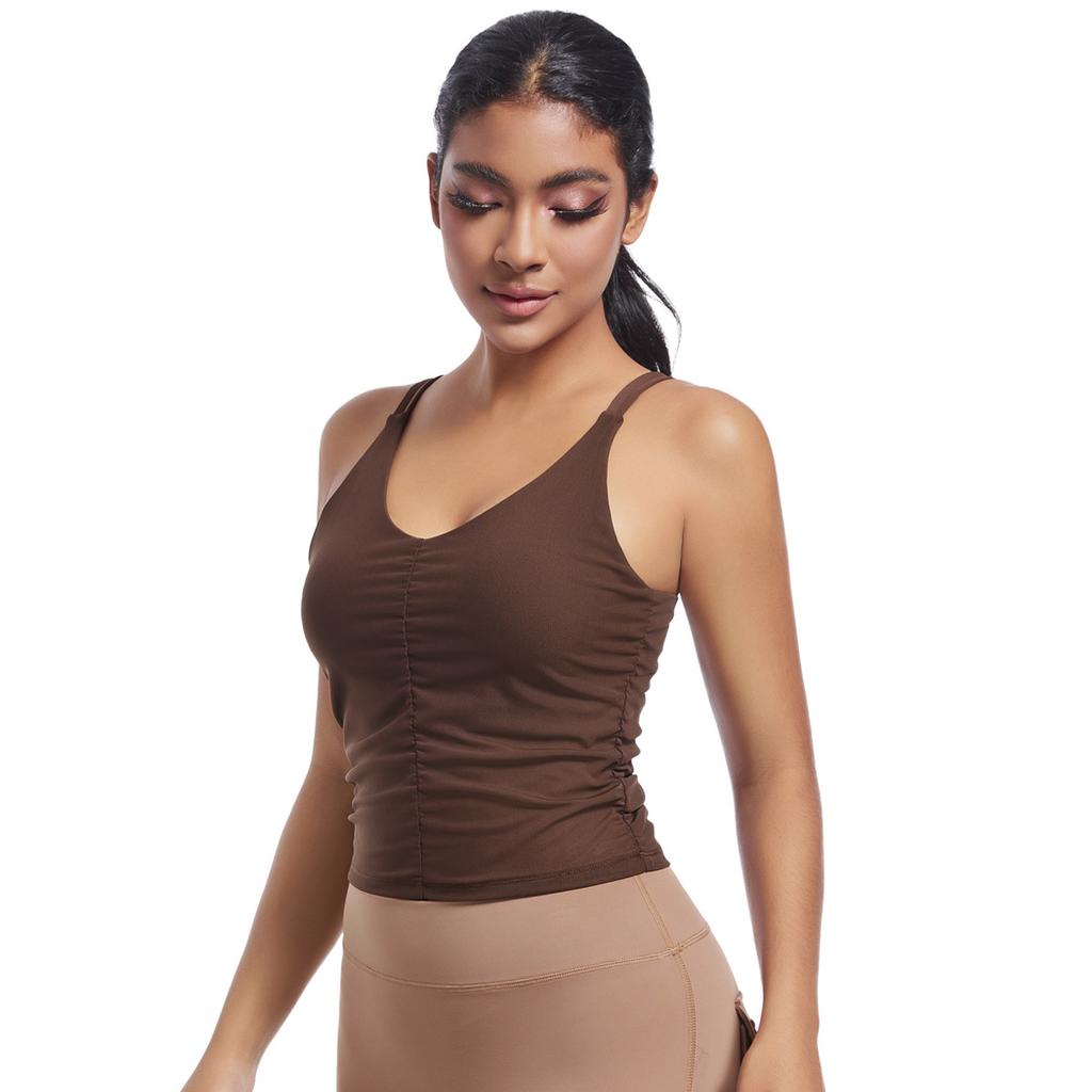 High Intensity Nude Exercise, Beautiful Back, Yoga, Quick Drying Exercise, Sleeveless Top, Dance Training, Running, Fitness Vest For Women
