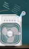 Desktop Atomizing Five-Hole Spray Fan and Humidifier for Home, Office, or Dorm