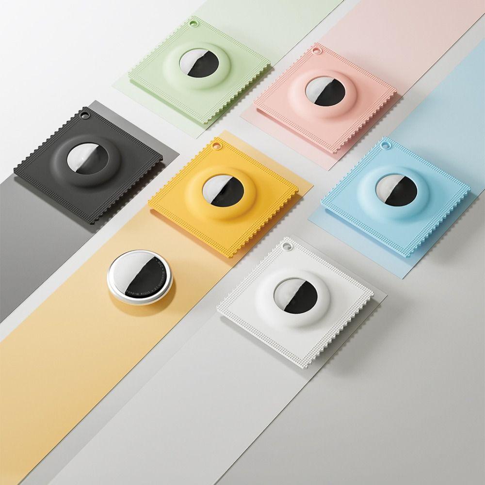 Silicone Protective Case Ultra-thin Tracker Keychain for Apple AirTag Tracker Accessories