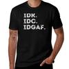 Ich weiß nicht, mir egal, scheiß drauf T-Shirt Arbeitskleidung Kurzarm-T-Shirt
