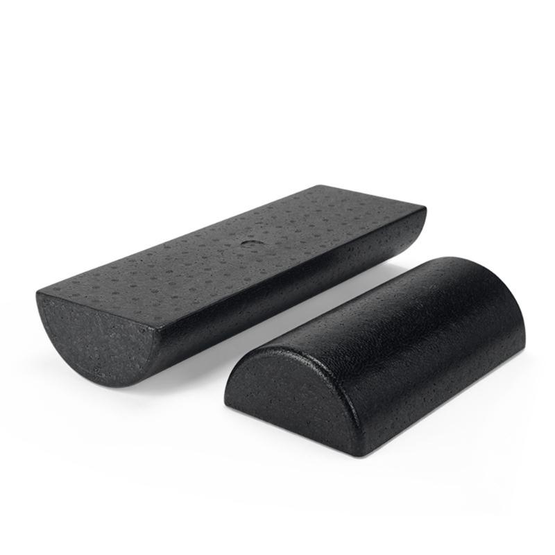 Schaumstoff Pilates Rolle Übungsrolle Tiefengewebs-Muskelmassage Triggerpunkte Muskeln Mini Pilates Massage Rolle Block