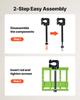 Chainsaw Mill, Adjustable 5-15 Cm Width, Vertical Lumber Cutting Guide, Portable Timber Chainsaw Attachment, Heavy Duty Cast Iron Sawmill Tool Cutting