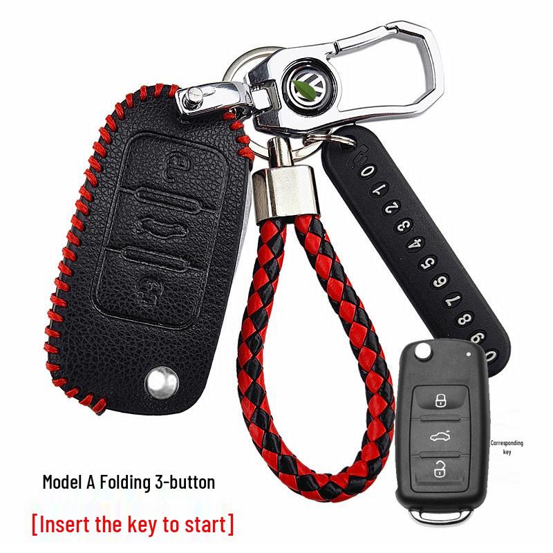 Volkswagen Key Cover for Lavida Plus, Sagitar, Bora, Jetta, Santana, Polo & 2023 Models