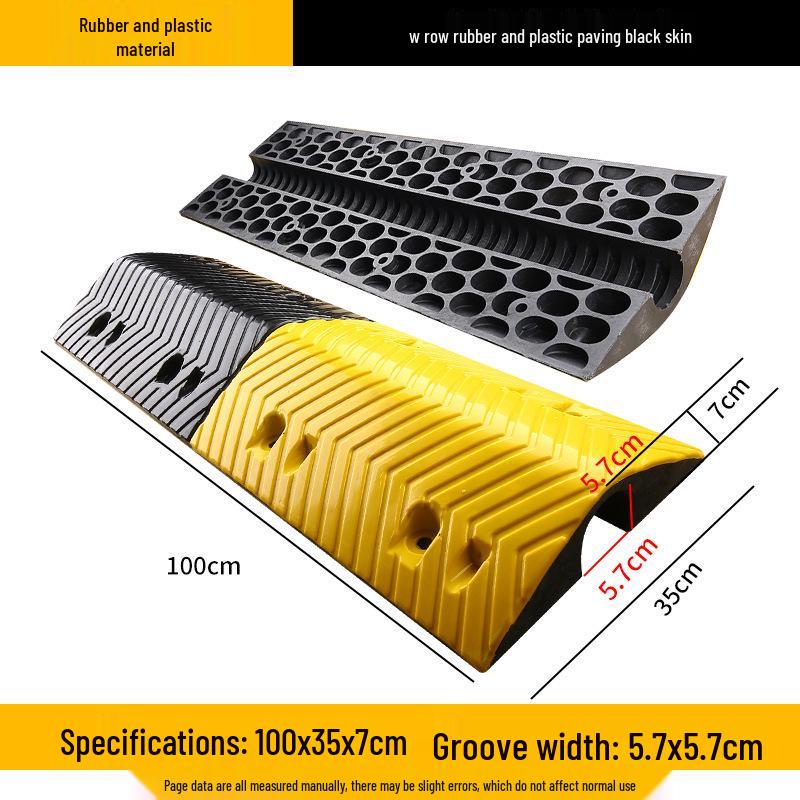 Cable Trunking Speed Bump Protection Board for Wire Crossing