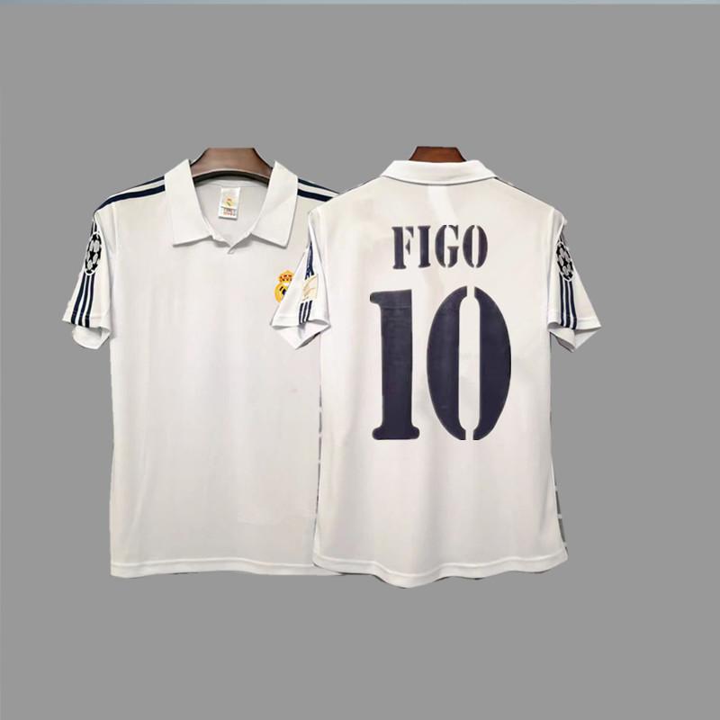 Maglia da calcio vintage Beckham Zidane Messi C Ronaldo maglia classica da campionato