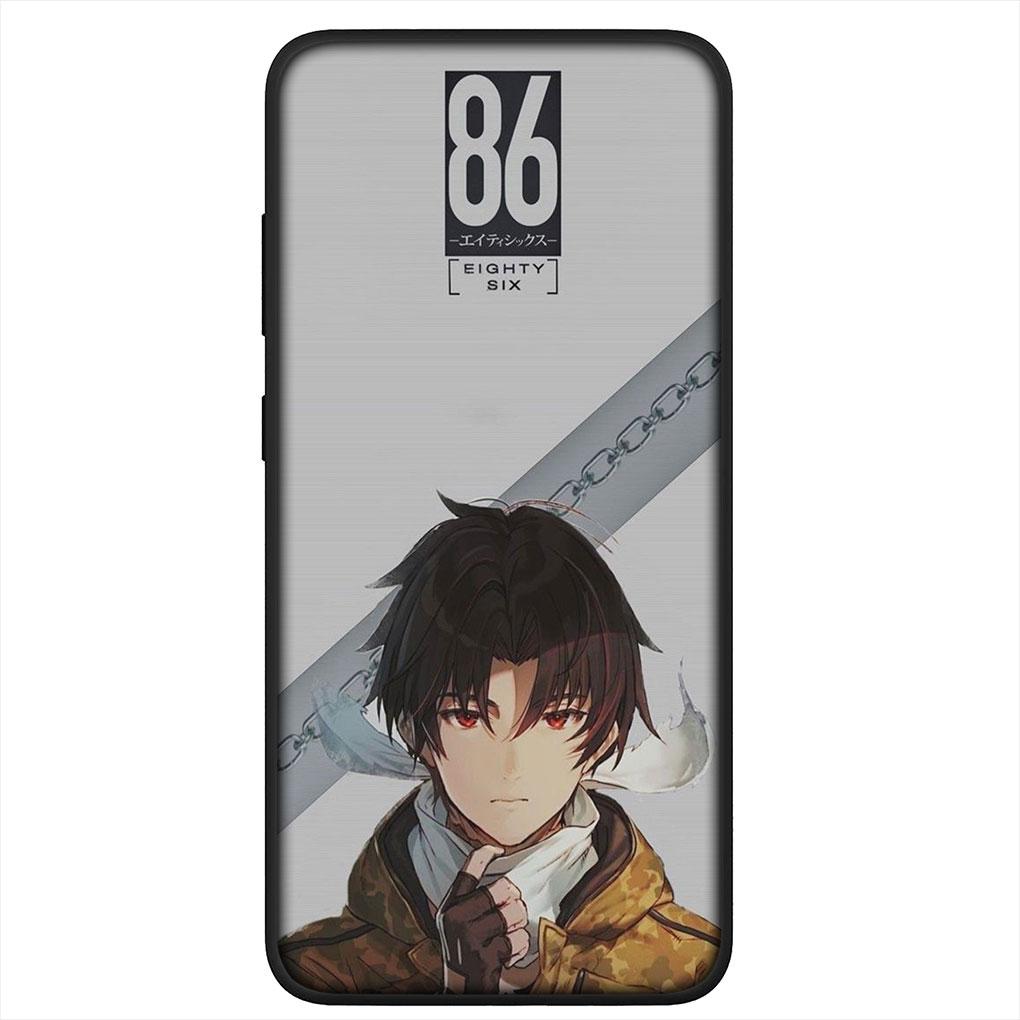 Anime 86 Eighty Six Wallpaper Cover Case for Samsung Galaxy S24 S23 Fe Ultra A55 A35 A24 A15 A05 M55 M15 Plus A02 A03 A70 S7