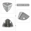 4/8/12PCS Metal Corner Protection Corners Vintage Box Corner Decorative Wood Corner Silver Gold Corner Clip Hardware