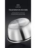 German Stainless Steel Bowl Set for Vegetable Washing, Egg Beating, Dough Kneading, and Cooking - Free Shipping