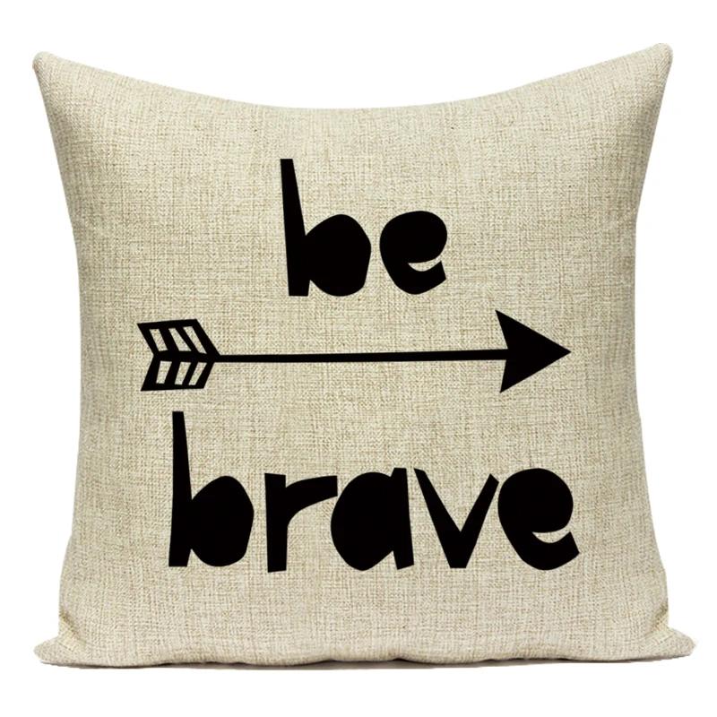 Nordic Style Letters Geometry Decorative Cushion Cover Home Textile Decor Pillow Cover Living Room Sofa Decor Pillow Case