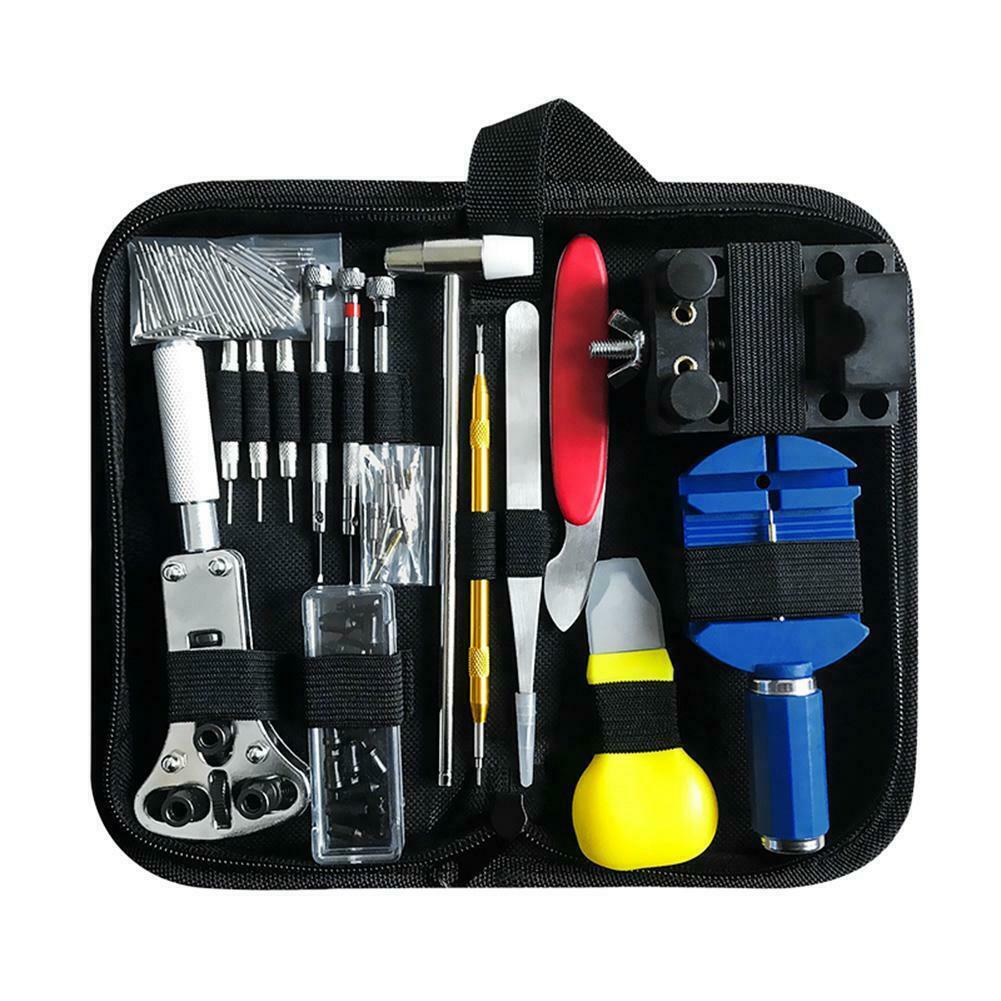 

147Pcs Watch Clock Watch Link Pin Dissolving Opener Housing Repair Tool Kit Set Opener Link Spring Bar Remover Horlogemaker Ger