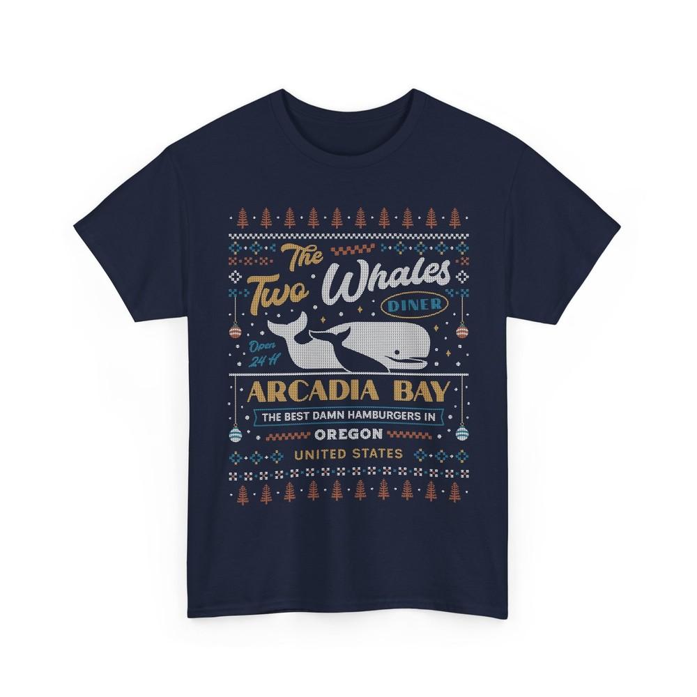 

Two Whales Diner Ugly Sweater Unisex T-Shirt. Life Is Strange Video Games. Xmas. L