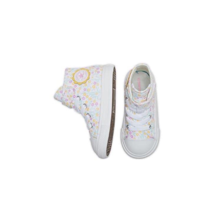 Baby Converse All Star 1V High top Toddler Shoes White 766878C