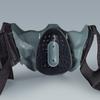 Tactical Half-Face Silicone Mask Airsoft Paintball CS Game Protective Gear Cyberpunk Style