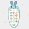 Baby Toy Music Phone Children'S Simulation Bitable Phone Model Baby Puzzle Bilingual 0-2 Year Old Girl Boy