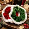 Elastic Christmas Velvet Hair Scrunchie Soft Hair Ties Stretchy Plush Hair Bands  Hair Accessories