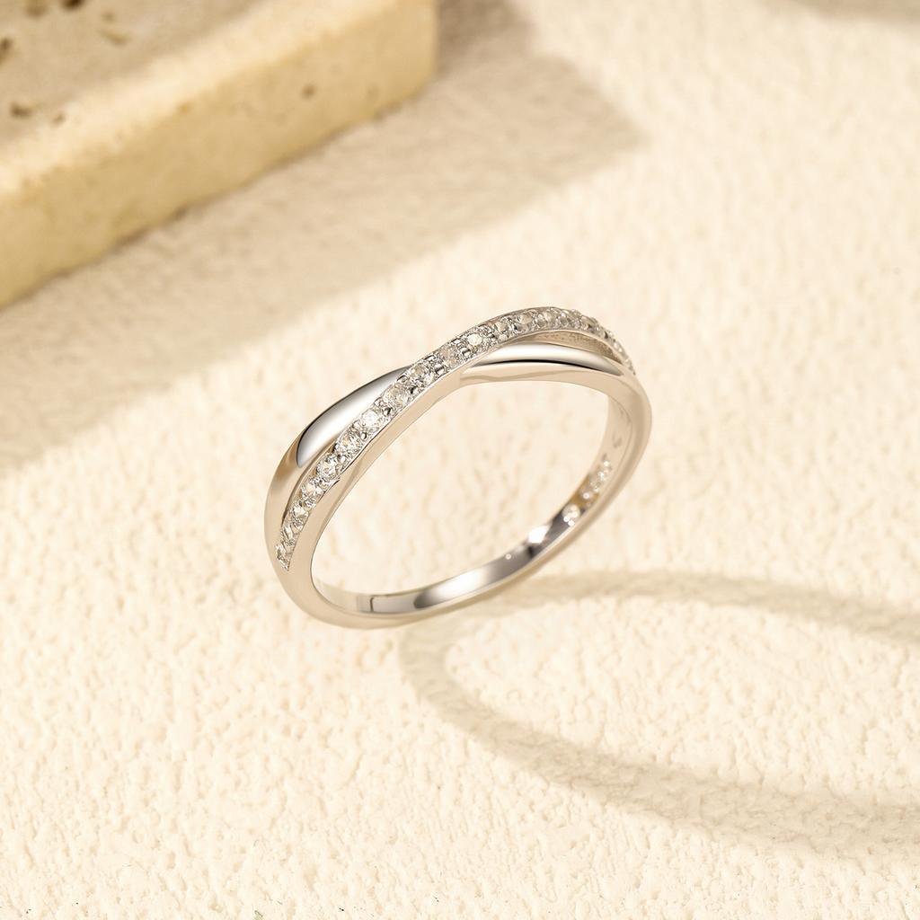 925 Sterling Silve Gorgeous Shiny Stone Zircom Ring For Women Engagement Wedding High Quality Fine Jewelry