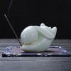 Cute Cat Incense Burner Holder Handmade Craft Desktop Ornament Incense Stick Holder  Temples