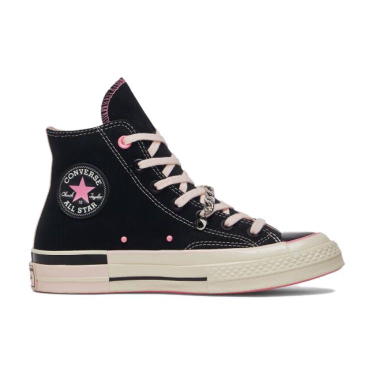 Converse Chuck Taylor All Star Trendy Durable Breathable High-Top Canvas Shoes Women Sneakers Black A09539C