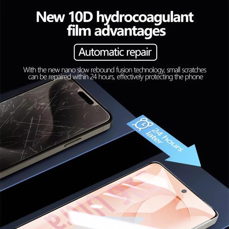 4PCS Hydrogel Film for Samsung S26 Ultra S24 Plus S23 FE  Full Cover Screen Protector Soft Film