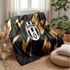 Juventus FC Themen-Decke Weiche Flanell-Decke Plüsch-Überwurf Gemütliche Sofa-Bett-Decke für Wohnkultur