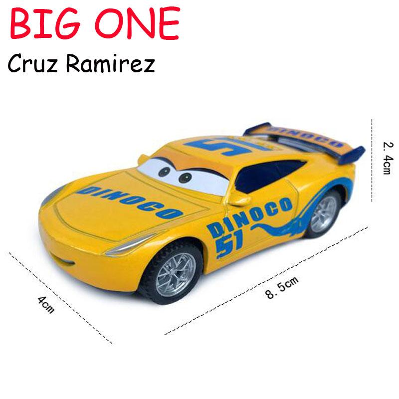BIG SALE!!! Lightning McQueen Diecast Metal Alloy Cars Toys Cartoon Movie Vehicle Model Enligten Action Figure Toys For Children