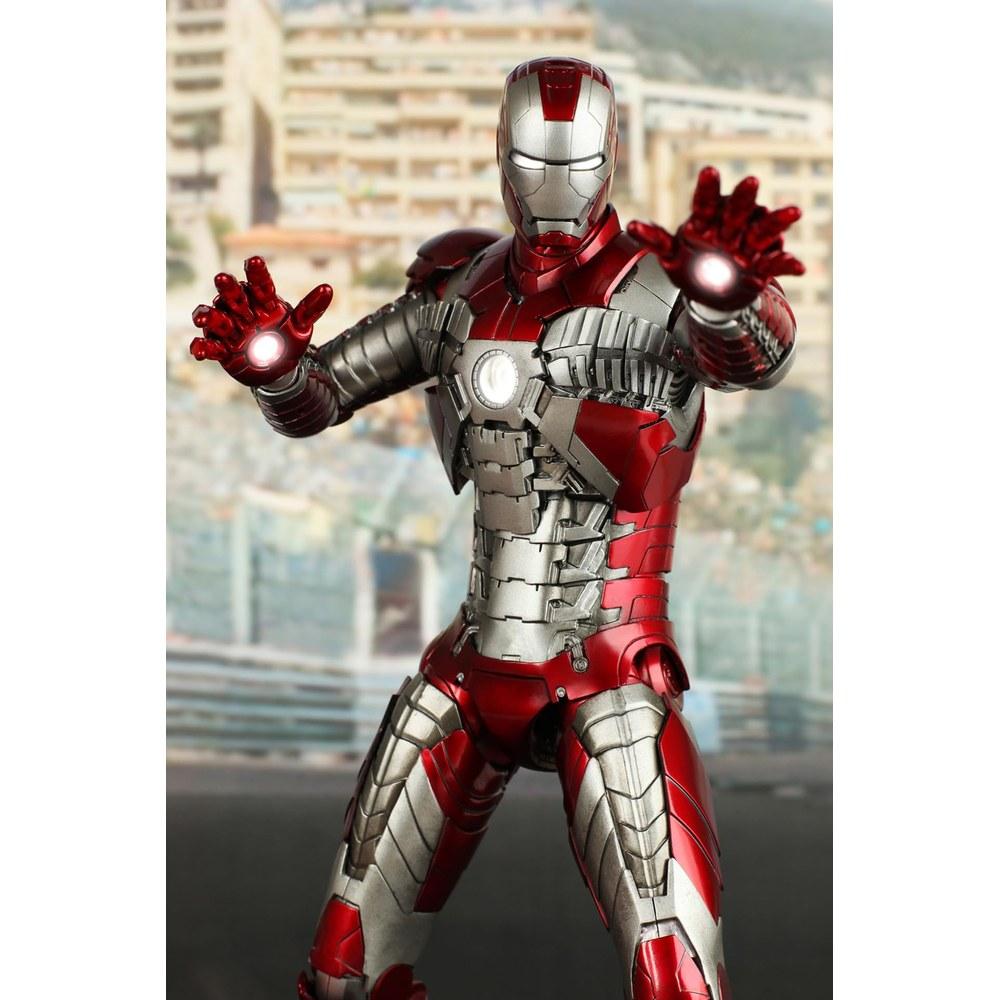 Hot Toys Movie Masterpiece Iron Man 2 1/6 Scale Figure Iron Man Mark V