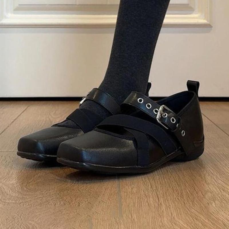 Fashion Women Flats Square Toe Shoes Fashion New Summer Loafers 2025 Trend Sandals Casual Woman Sneakers Sport Walking Zapatos Mujer